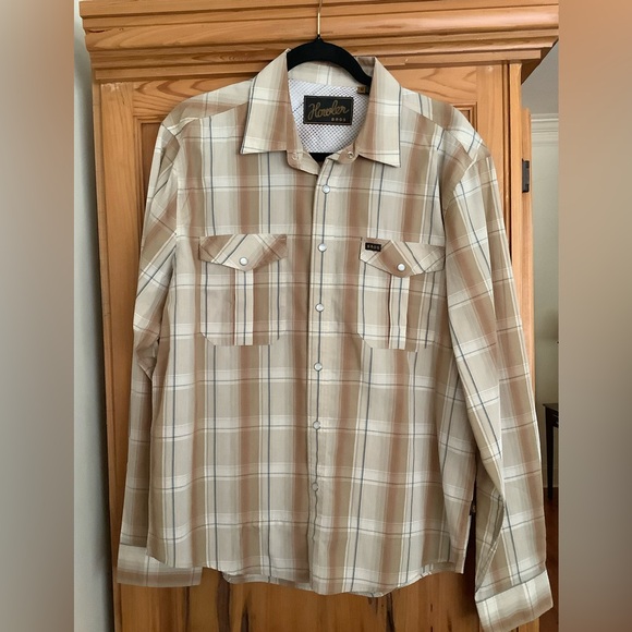 Howler Brothers Men's Plaid Shirt - Picture 1 of 4